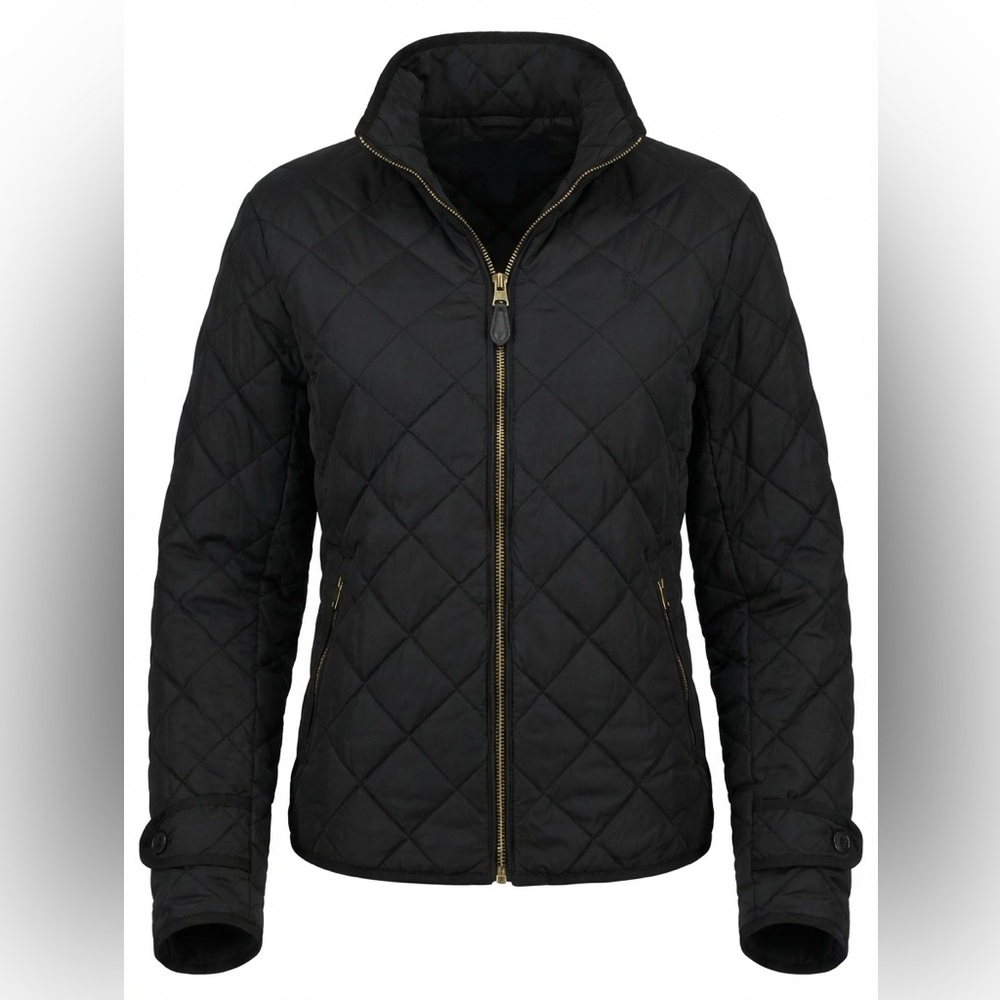 Ralph Lauren Sport Women's Black Quilted Jacket - Picture 11 of 12